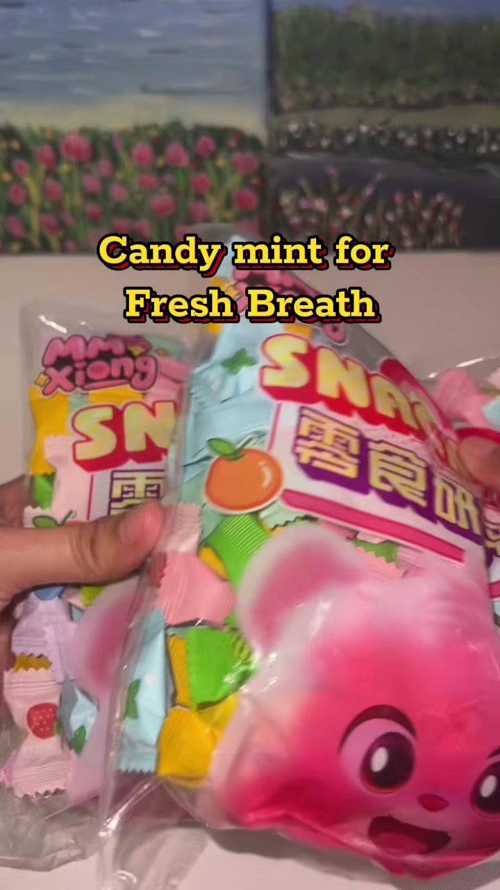Fresh Breath Candy Mints Sugar free #candy #candymints #freshbreath #snack #tiktokaffiliate