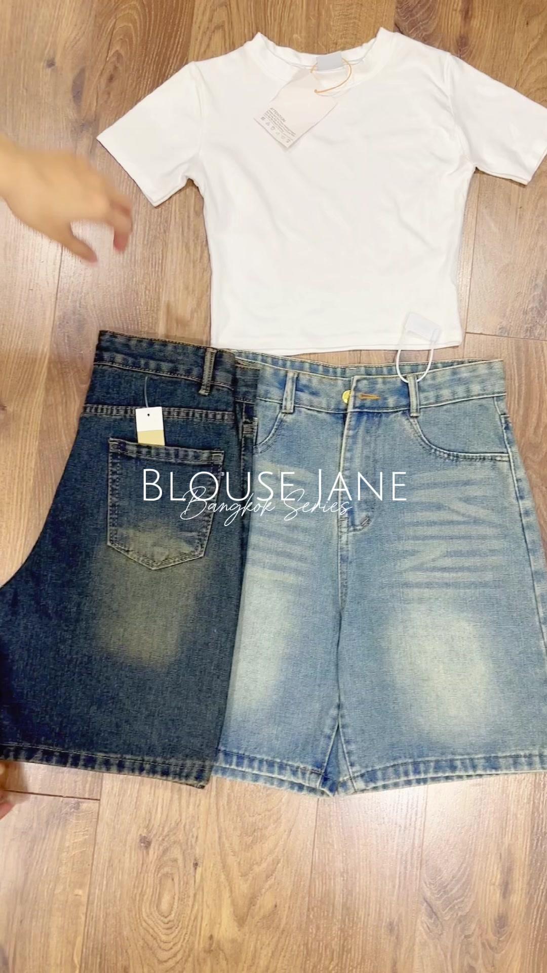 Quần jean ngố nư thêu nơ xinh #quanjeannu #thoitrangnu #quanngonu #CapCut