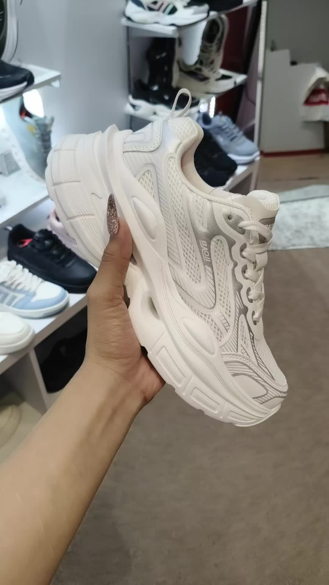 #baoji #รองเท้าผ้าใบ #รองเท้าผู้หญิง #รองเท้าผู้หญิงกําลังฮิต #รองเท้าแฟชั่น