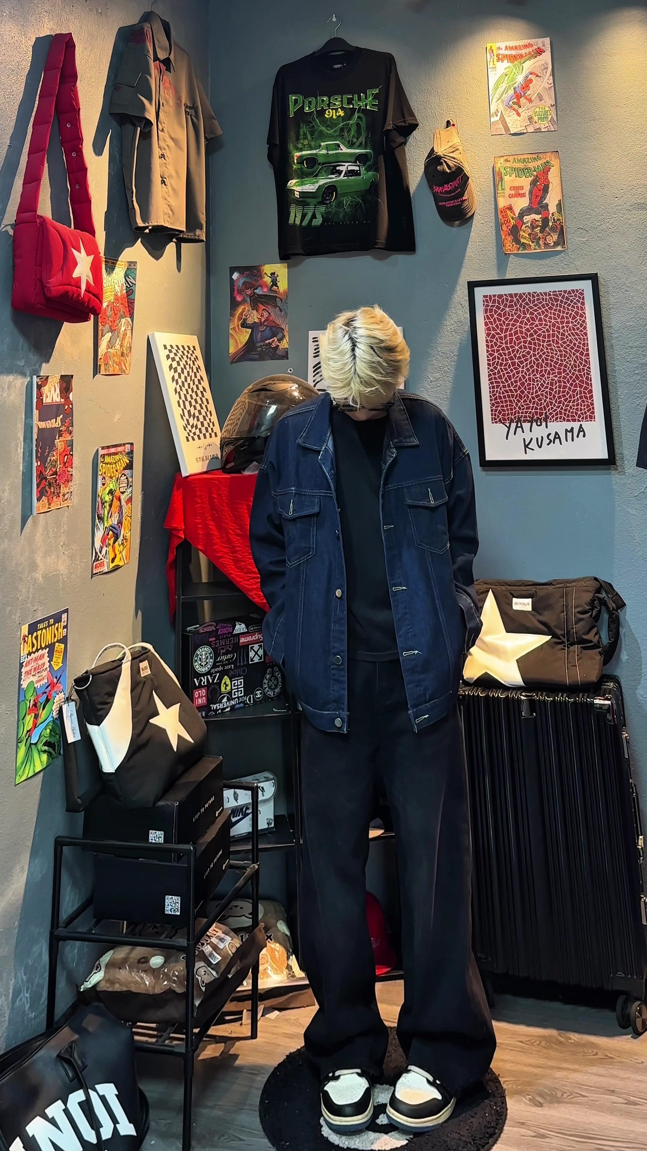 Áo jean nè #m6nenmacgi