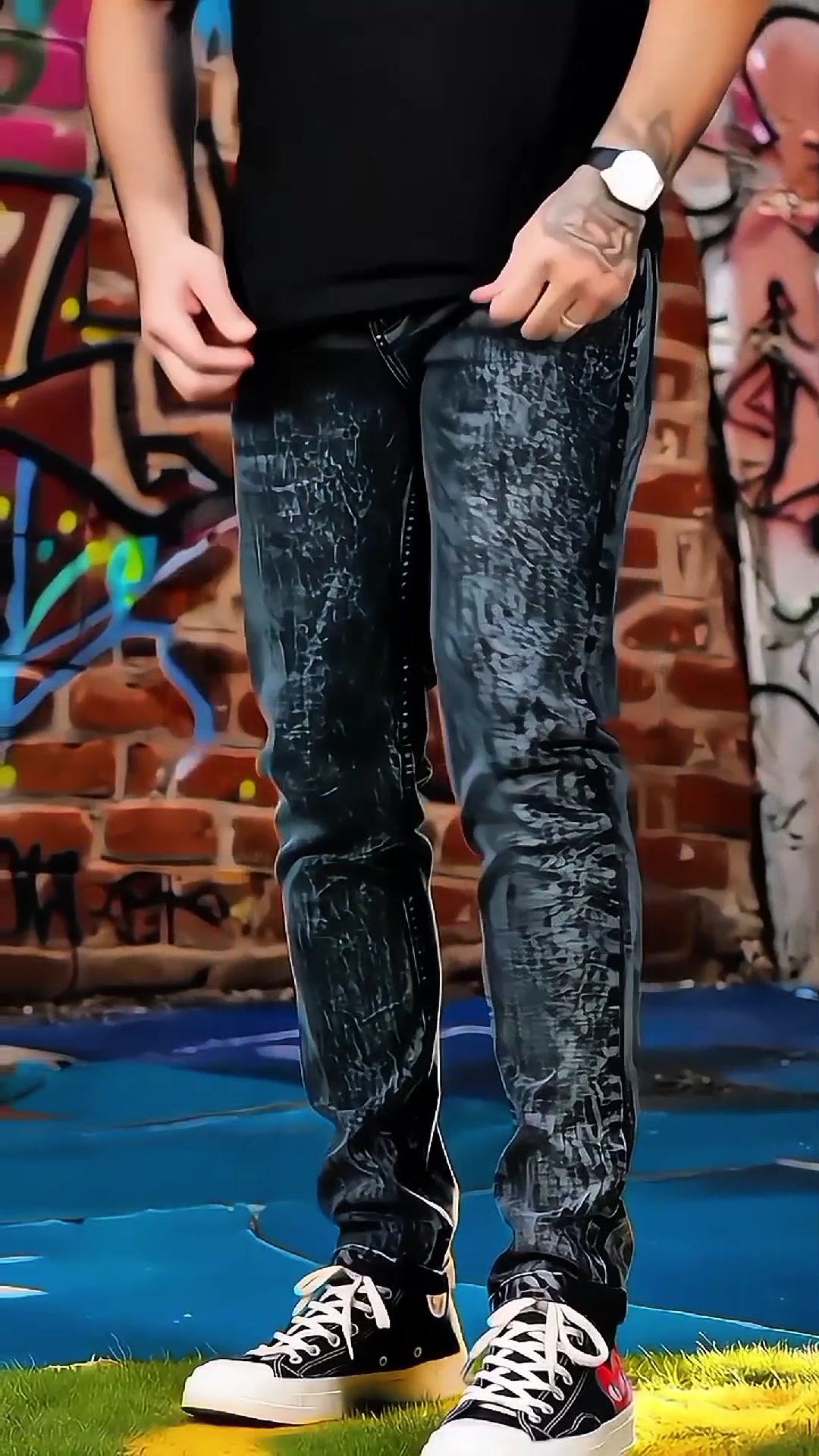 CELANA JEANS PRIA SLIM SOBEK #jeans #jeansslim