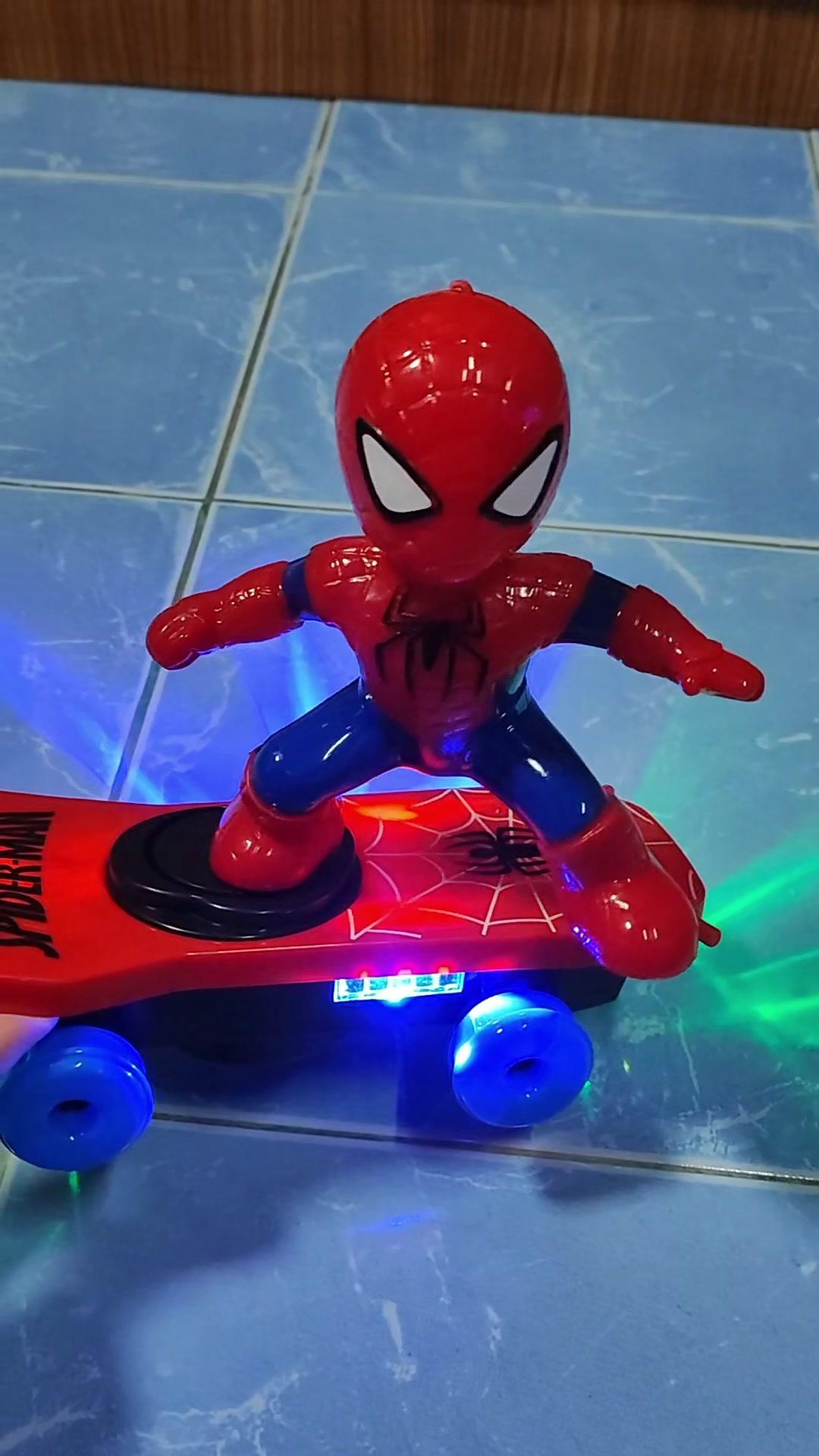 #ของเล่นสเกตบอร์ดสไปเดอร์แมน #ของเล่นสไปเดอร์แมน #ของเล่นเด็ก #ของเล่นเสริมพัฒนาการ