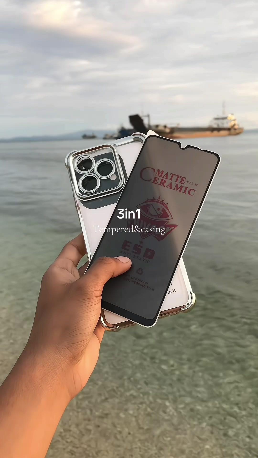 Phonecase and tempered 3 in 1 for infinix try it now #phonecase #infinixcase #temperedglass #tiktokshop #fyppppppppppppppppppppppp