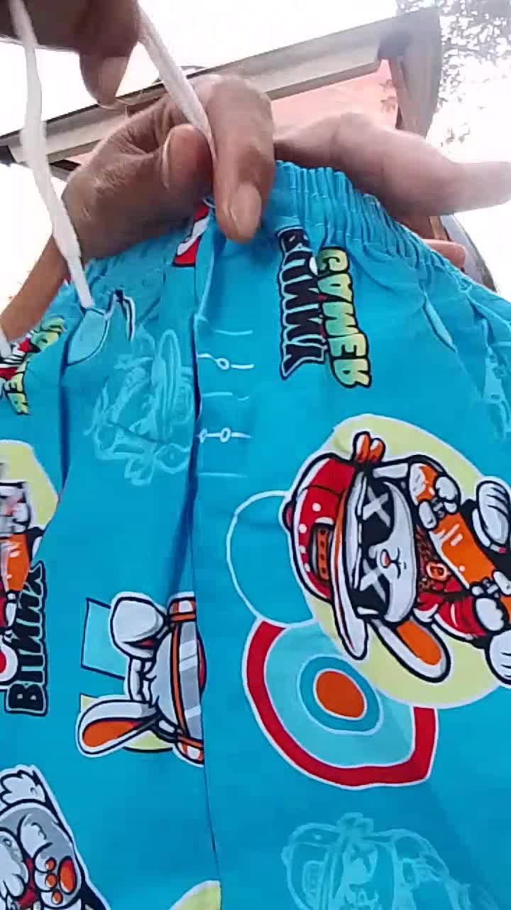 #กางเกงเด็ก #กางเกงขาสั้น #เจเจ #เสื้อผ้าเด็ก #ผ้าคัตตอน