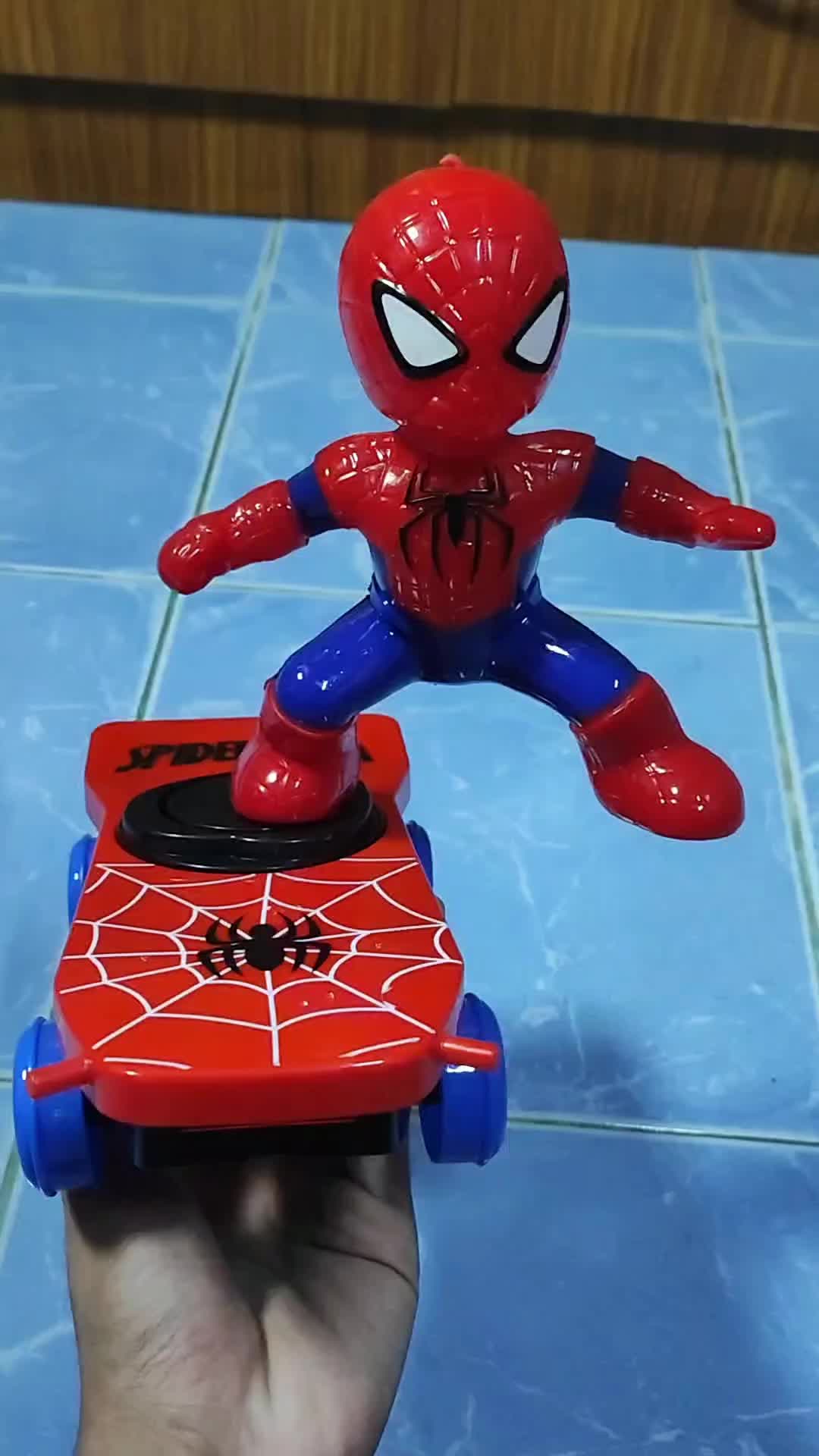 #ของเล่นสเกตบอร์ดสไปเดอร์แมน #ของเล่นสไปเดอร์แมน #ของเล่นเด็ก #ของเล่นเสริมพัฒนาการ