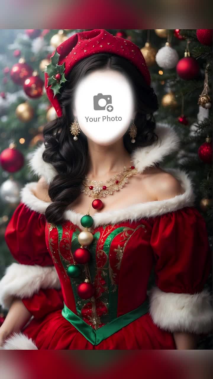 Turn your selfie into a Christmas-themed artwork with Santa - Try it now