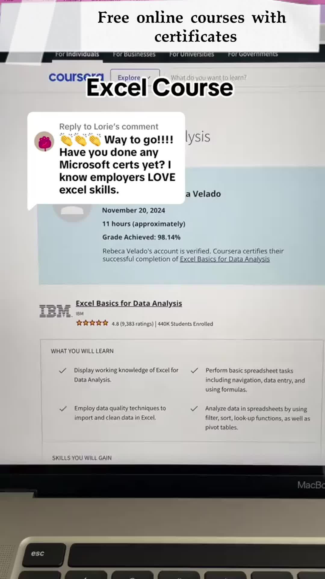 Learn online for free – get your certificate now!