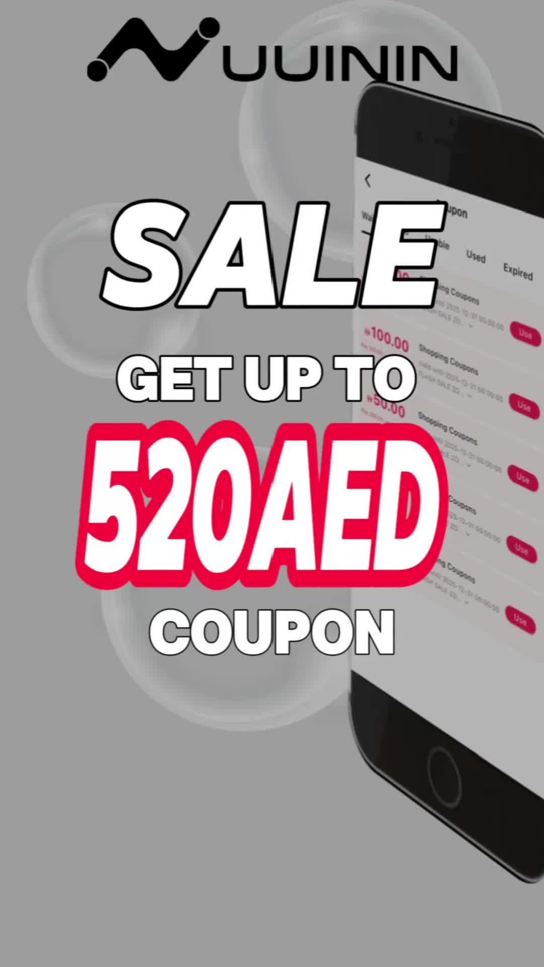 Unlock Your BIG Coupon with Our Free Download.Limited New User coupon Up to 520AED