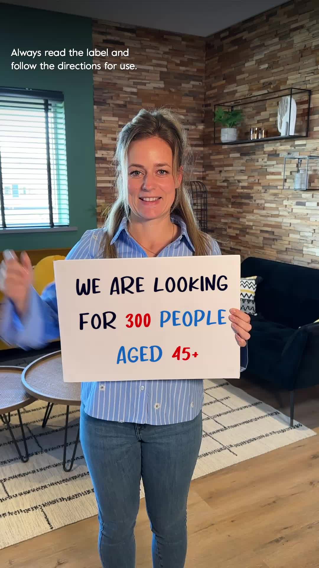 Wanted: 300 people aged 45+ to try our hearing aids for FREE at HOME!