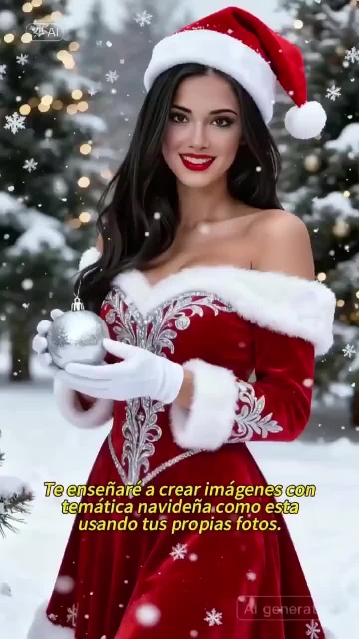 Turn your selfie into a Christmas-themed artwork with Santa - Try it now