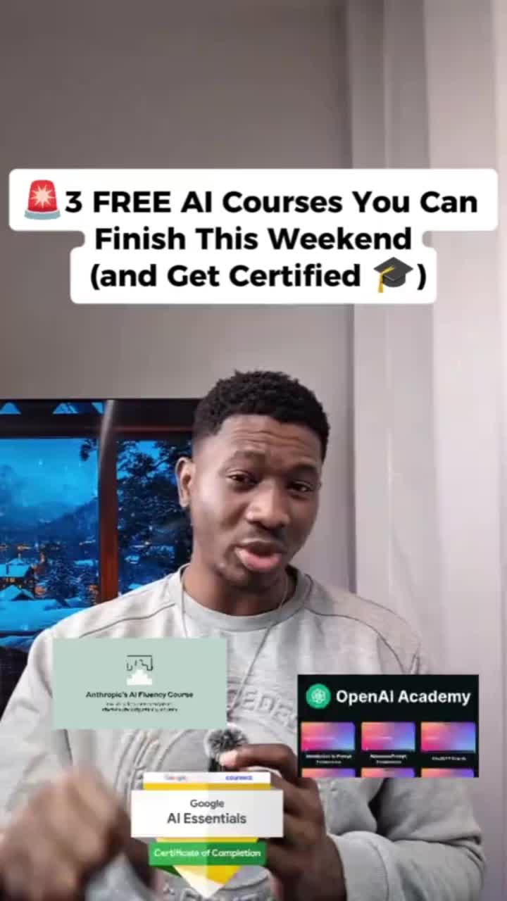 Learn for free and get certified so you won’t be left behind!