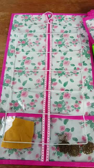 READY PAKET BUNDLING DAN ECER RAK GANTUNG JILBAB MOTIF + HANGER JILBAB LAPIS SELANG ANTI KARAT KUAT