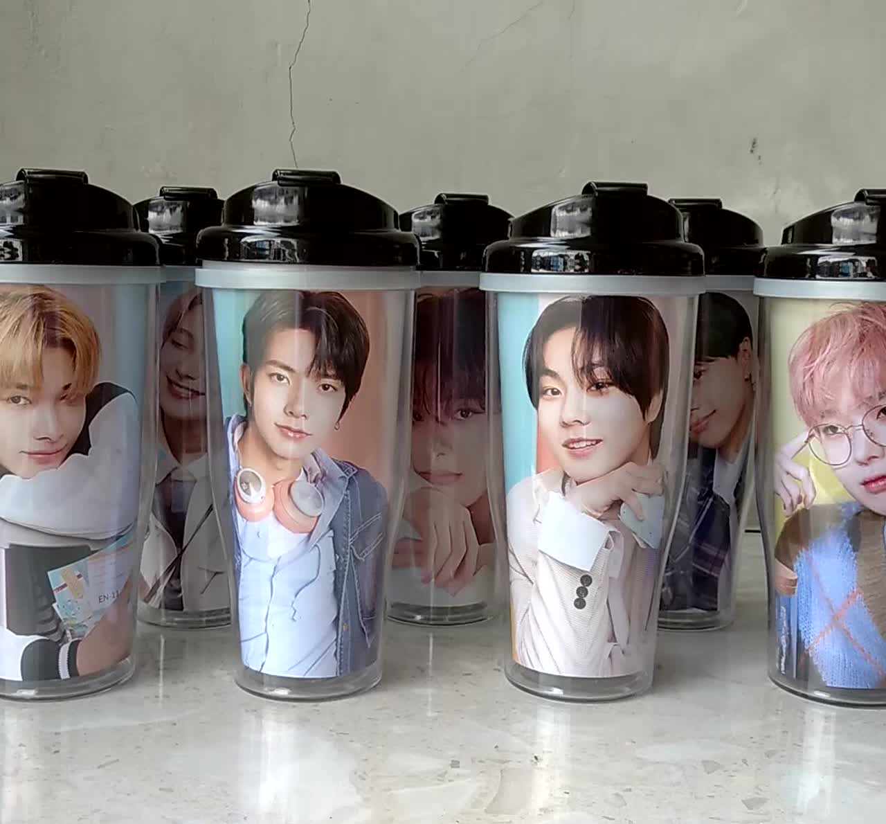 Tumbler ENHYPEN  Botol Minum Merchandise Kpop