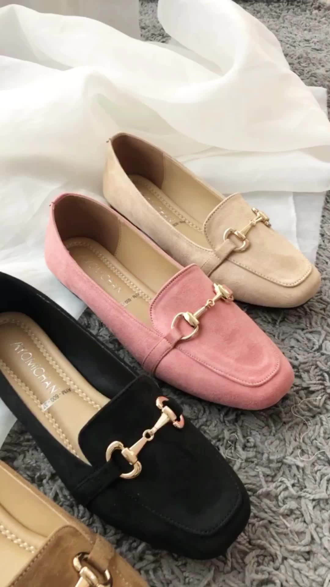Ayomichan - Helena AYM600 Sepatu Wanita Flatshoes Black Flat Shoes Kerja