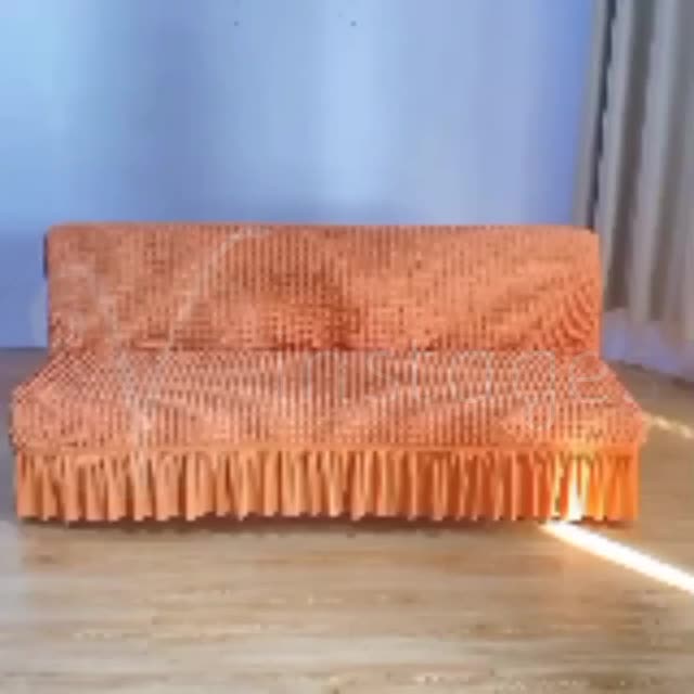 [COD/Bayar di Tempat]Sarung Sofa Bed Renda/Skirt Terbaru Bahan Elastis&Adem
