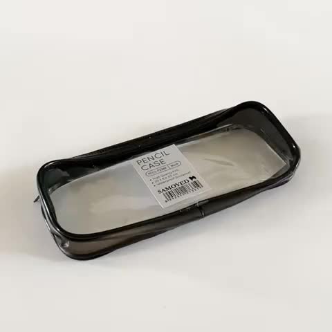 Tempat / Kotak Pensil / Alat Tulis / Kosmetik / Dompet PVC Transparan / Transparent Stationery / Pencil / Pen / Cosmetic / Travel Case / Box / Pouch Samoyed PCCS-P22