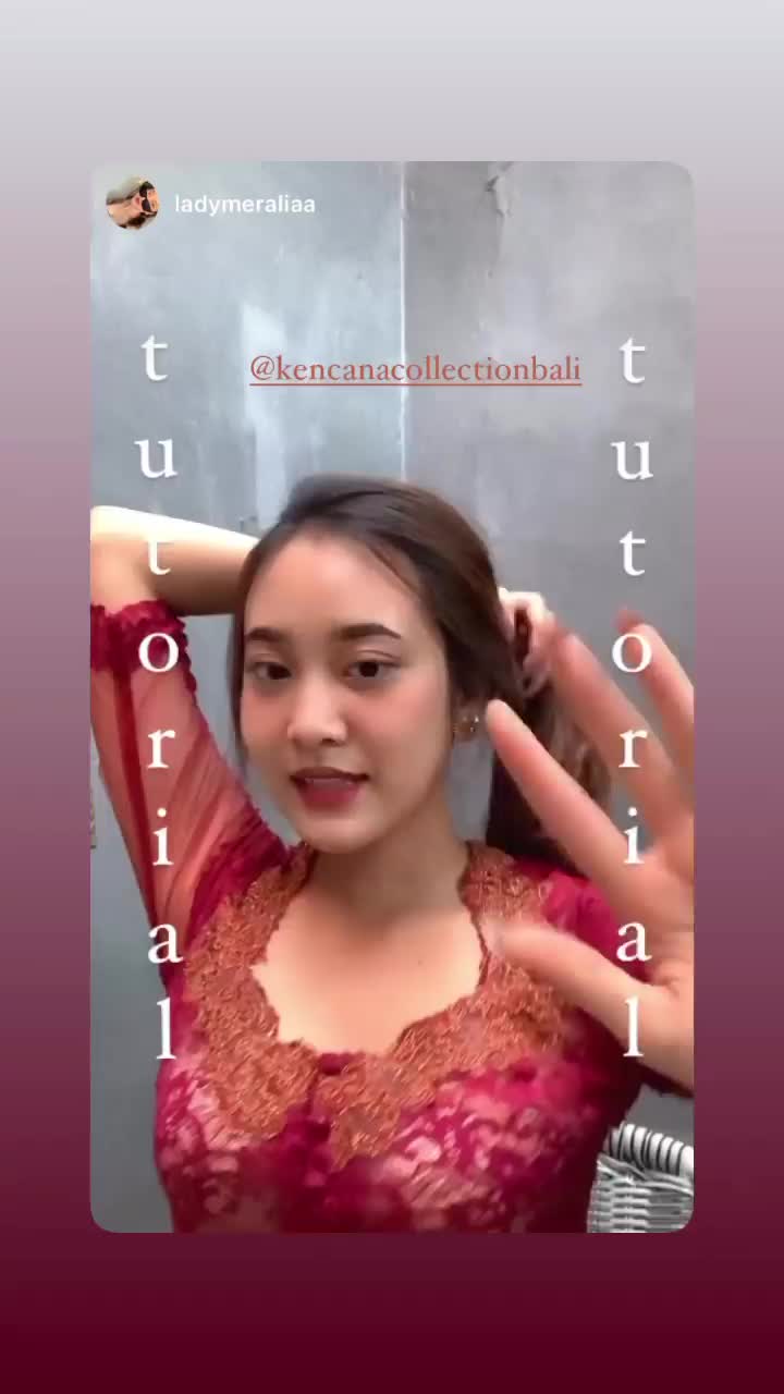 Karet ulir / Hiasan Rambut Wanita Sintetis / sanggul curly / ikat rambut curly Coklat Hitam