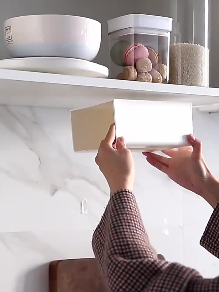 Tempat Tisu Tempel Dinding Multifungsi Untuk Dapur / Toilet #Tempatisu #wadahtisu #Tempattisutempeldinding #Tissue #Tisu