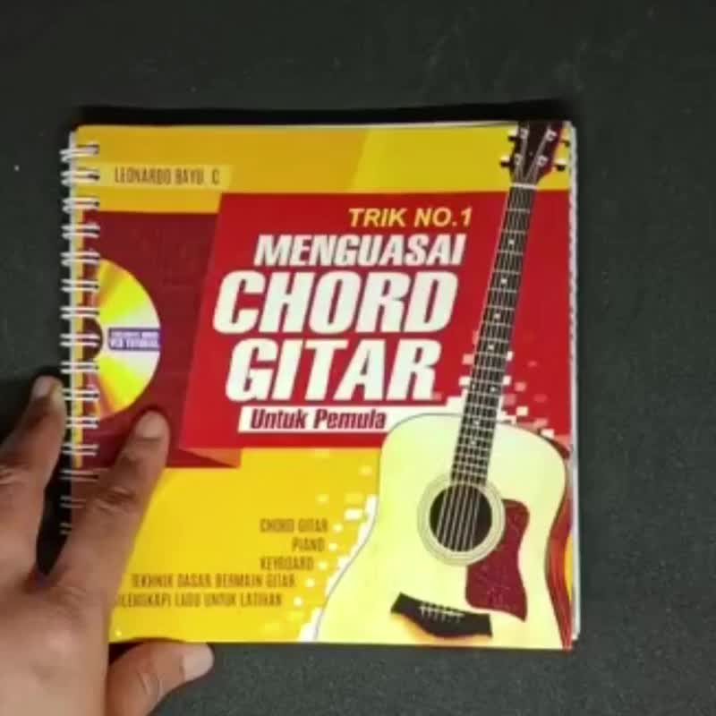 Buku Kunci Gitar Trik No.1 Menguasai Chord Gitar