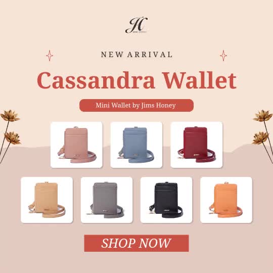 JIMS HONEY Dompet Lanyard CASSANDRA WALLET