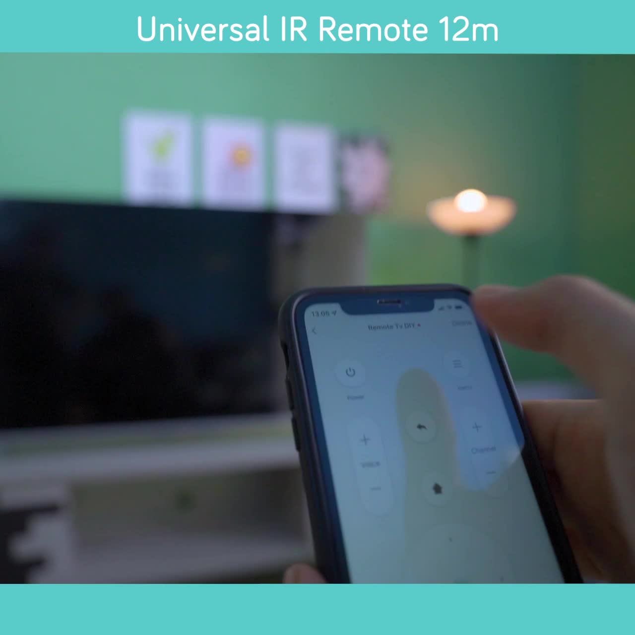 BARDI Universal IR Remote 12M - Pengganti Remote Universal (TV, AC, DVD, remote infrared)