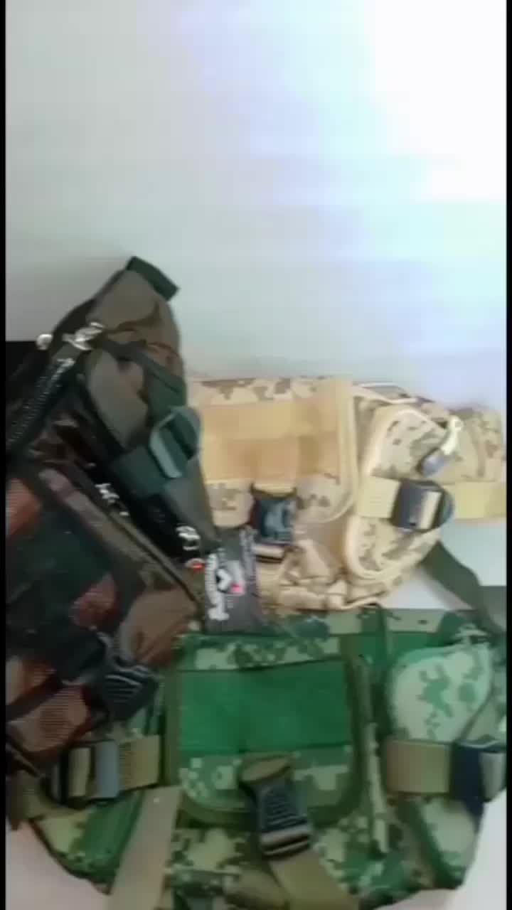 WAISTBAG ARTERY HITAM HIJAU ARMY TACTICAL