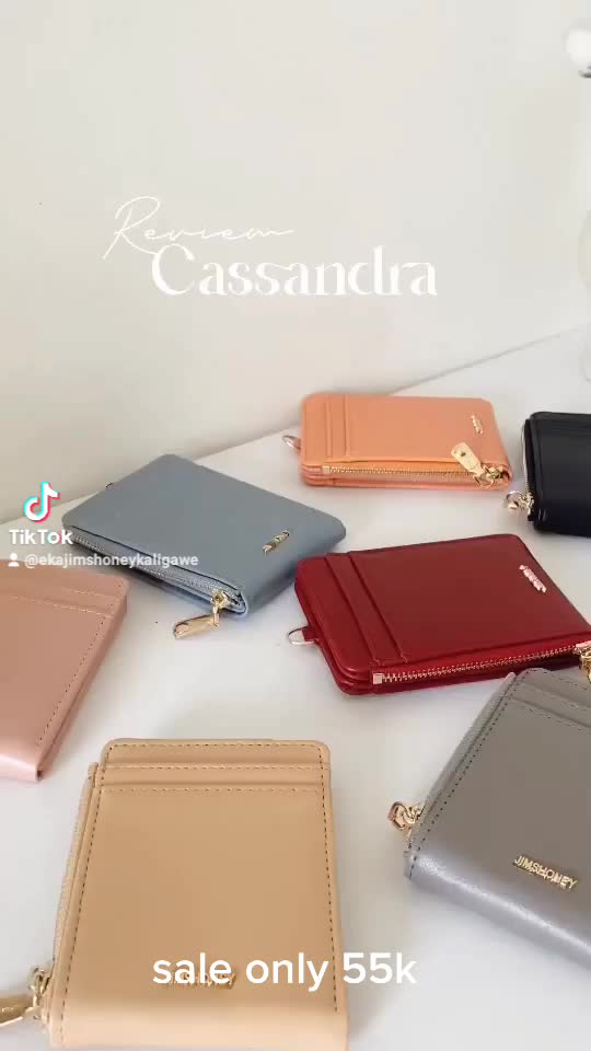 CASSANDRA JIMS HONEY LANYARD WALLET