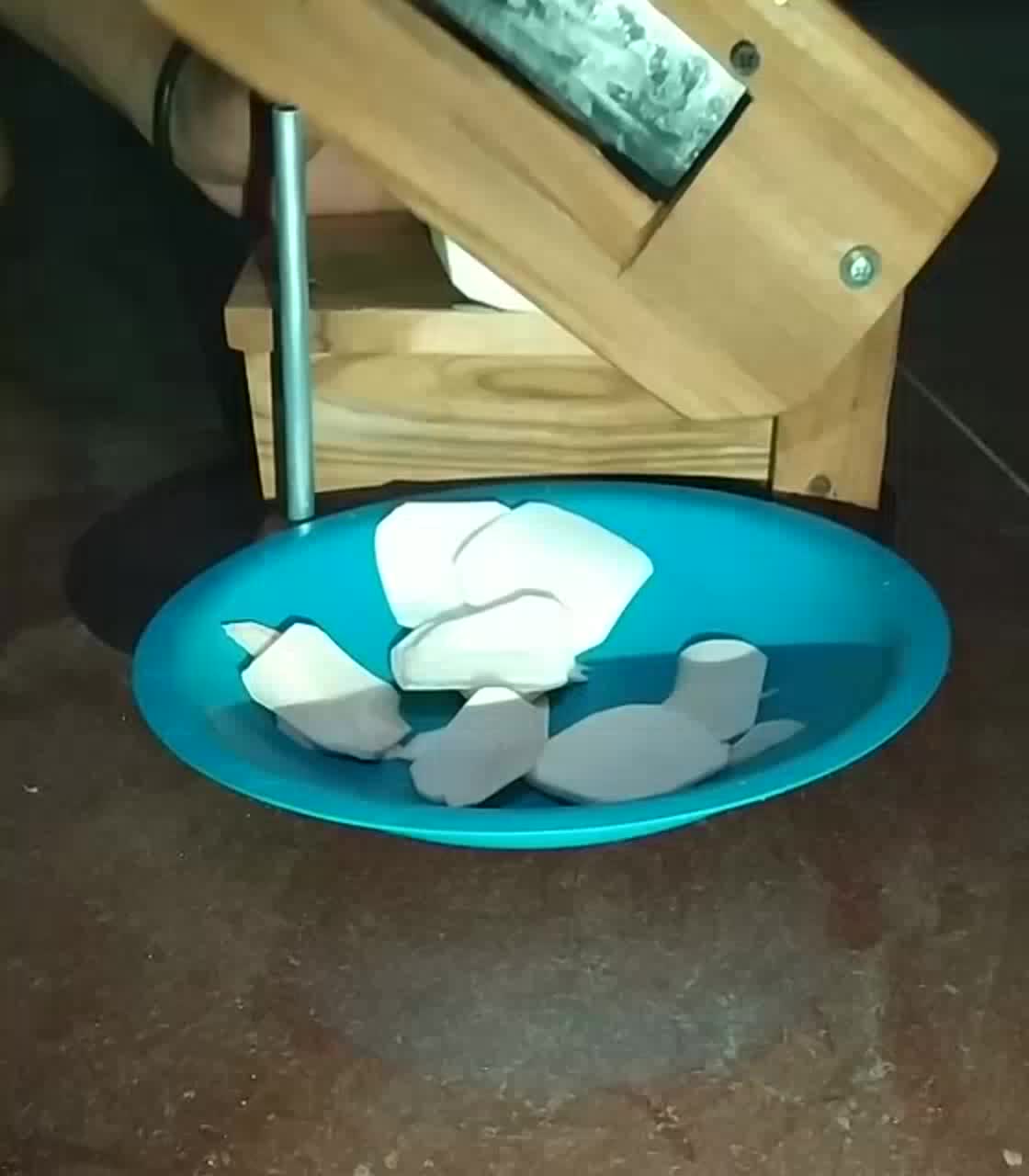 Alat PENGIRIS PEMOTONG BASRENG KERUPUK KERIPIK SINGKONG Kentang Uk Sedang Kayu Jati