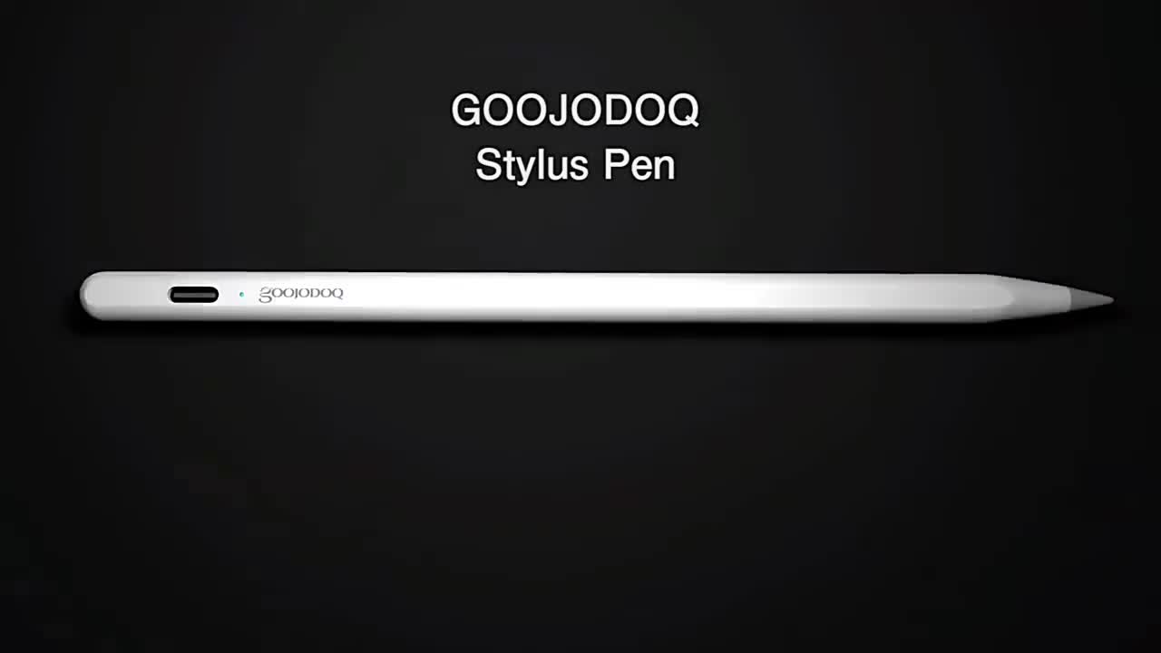 【GOOJODOQ】 for Apple pencil 1 2 Universal Stylus Pen Pencil for Pro 11 Pencil Tablet Pen IOS Android Gambar Merah .