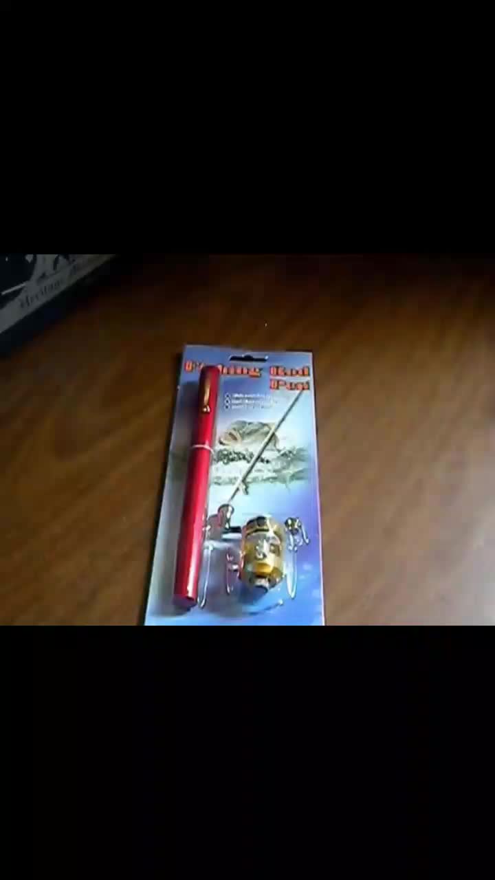 Pancingan Pulpen Mini Portable Extreme Pen Rod 1M dengan Fishing Kit - Mudah Bawa Kemana Saja - Ikan