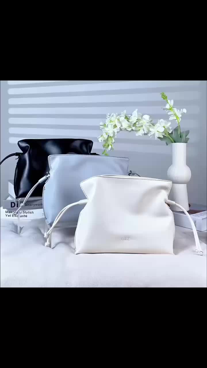【G&Z】Tas Wanita Selempang - Tas Tali Serut - SLING BAG - Tas Simple & Modern - Tas Bahu Fashion Wanita 2025 (Recommended)