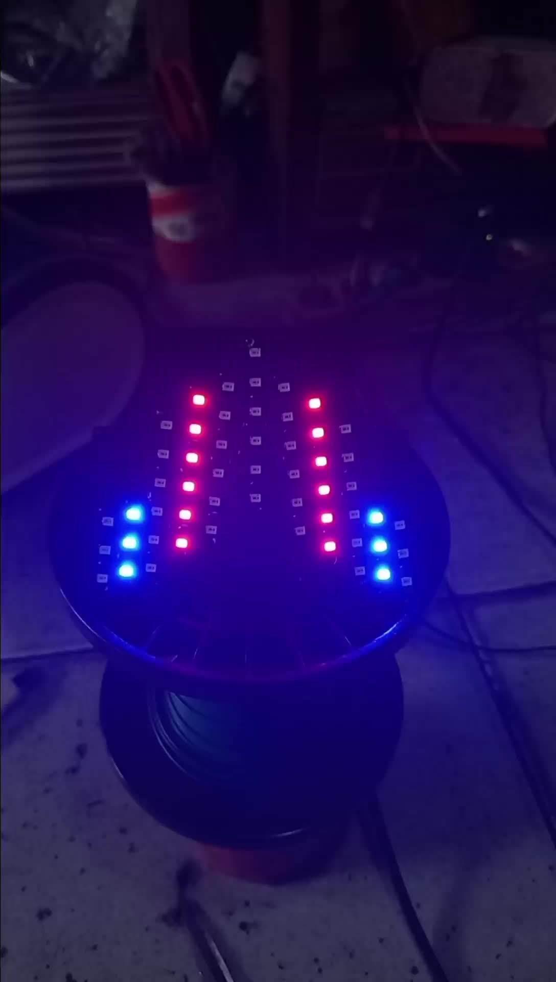 lampu running nex 1 8 mode otomatis 5 tr (wajib arus dc)