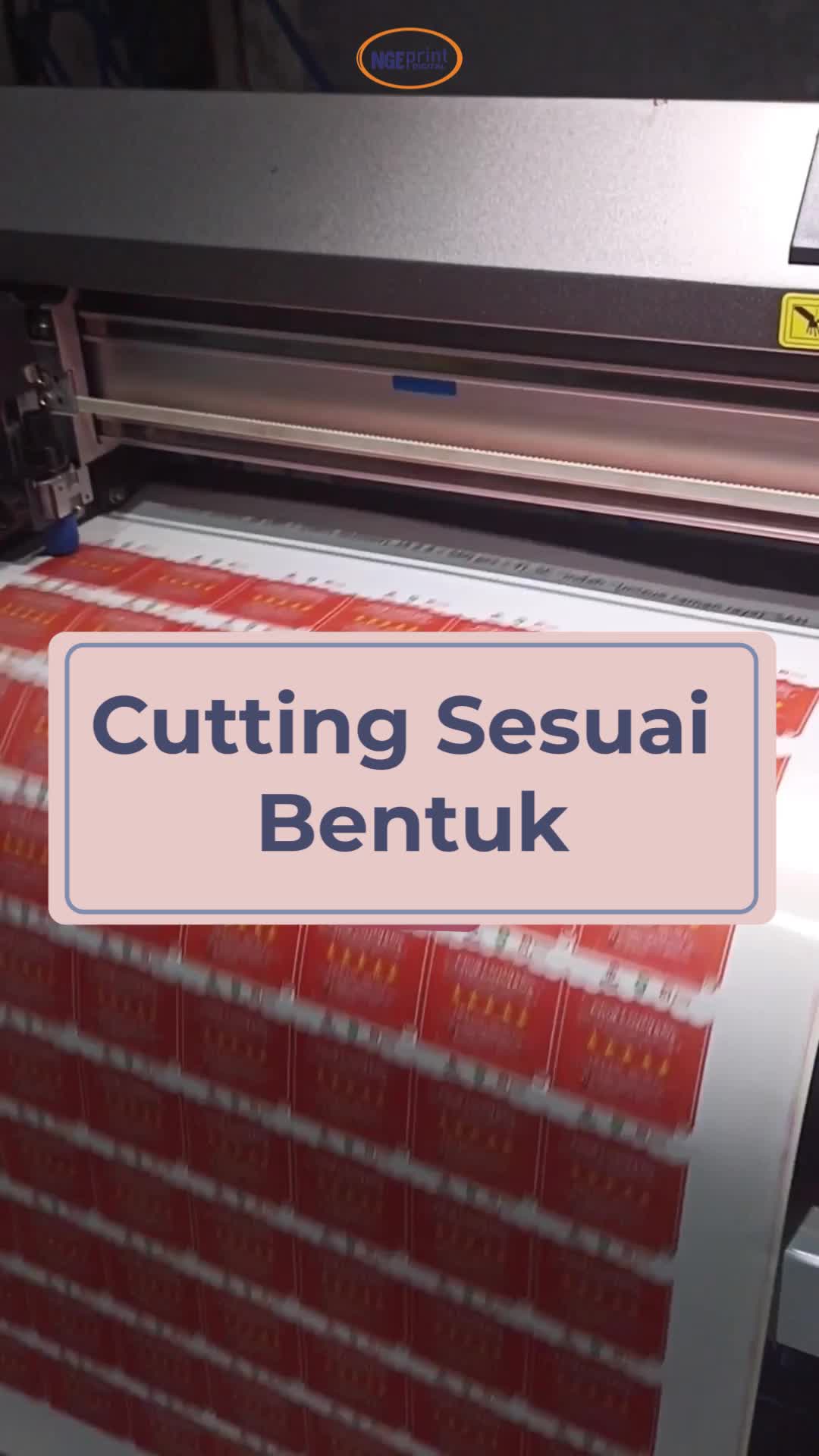 Cetak Stiker Chromo Bulat Custom / Label Makanan Toples Kemasan Botol