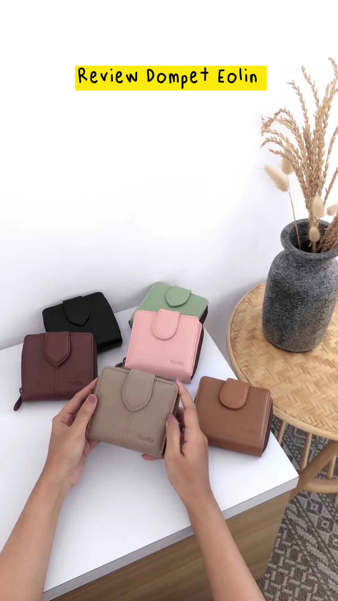 Dompet Kulit Wanita Shoeka - Eolin Kartu Uang