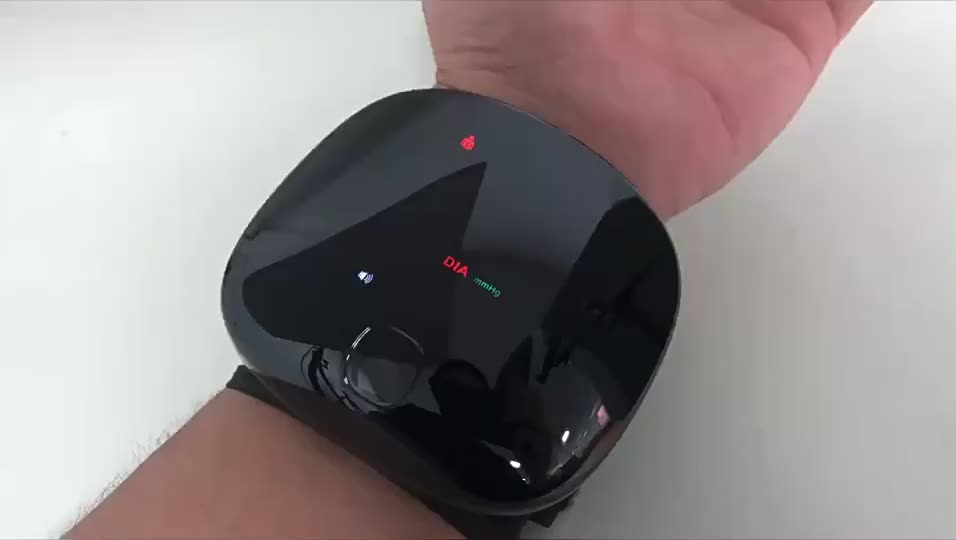 【Versi Audio Indonesia】 Gelang pengukur tekanan darah Tensimeter digital otomatis Tensi meter digital alat Cek dan ukur tekanan darah otomatis Sphygmomanometer rumah Tensimeter digital Tensi darah tensimeter Digital blood pressure monitor