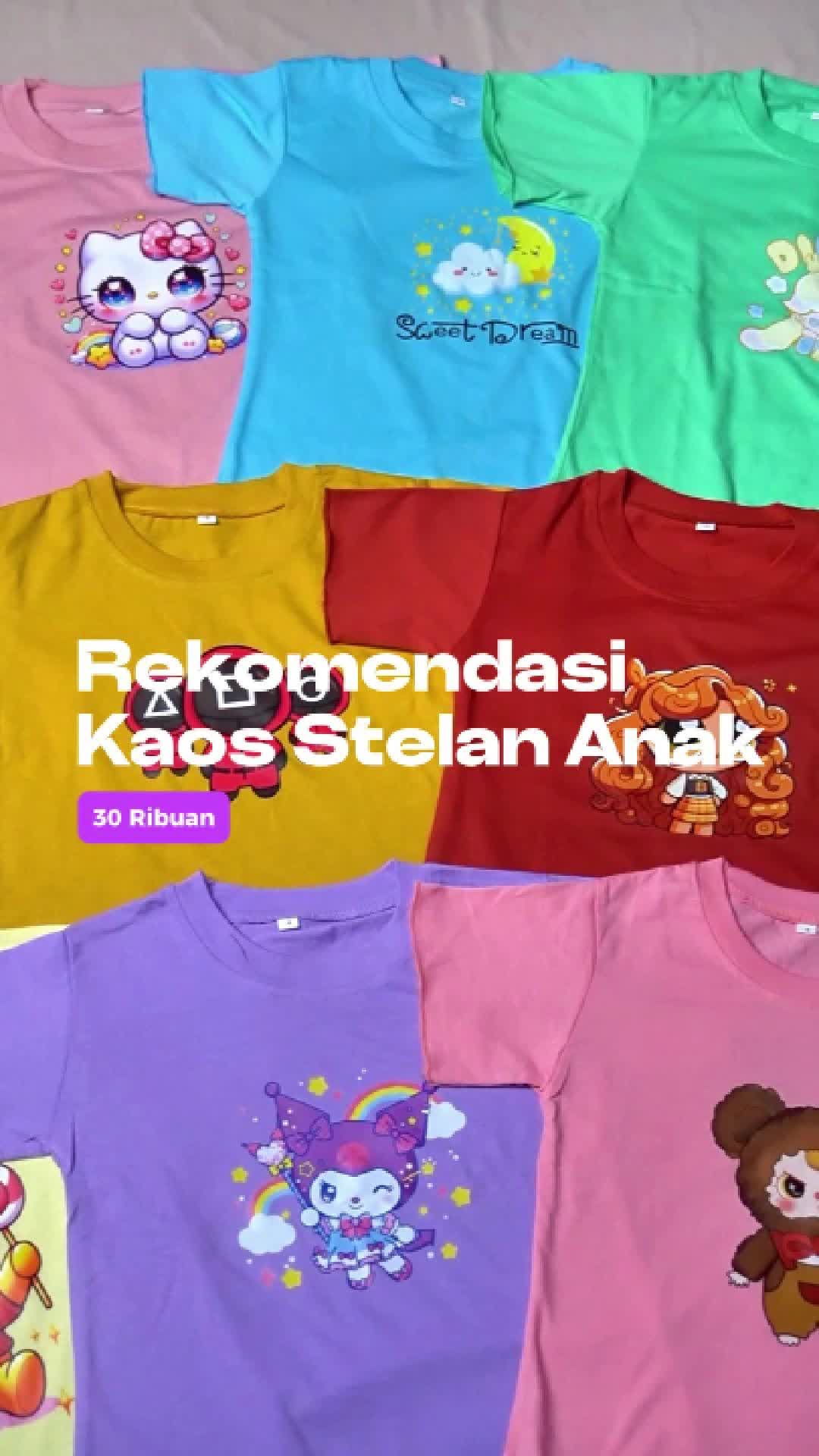 Baju Setelan Anak Terbaru Bahan Katun Combed Premium Motif Tung Tung Sahur 1 Ukuran 4-7 Tahun Baju Tidur Lengan Pendek / Baju Santai Import Anak Cewe Cowo Unisex