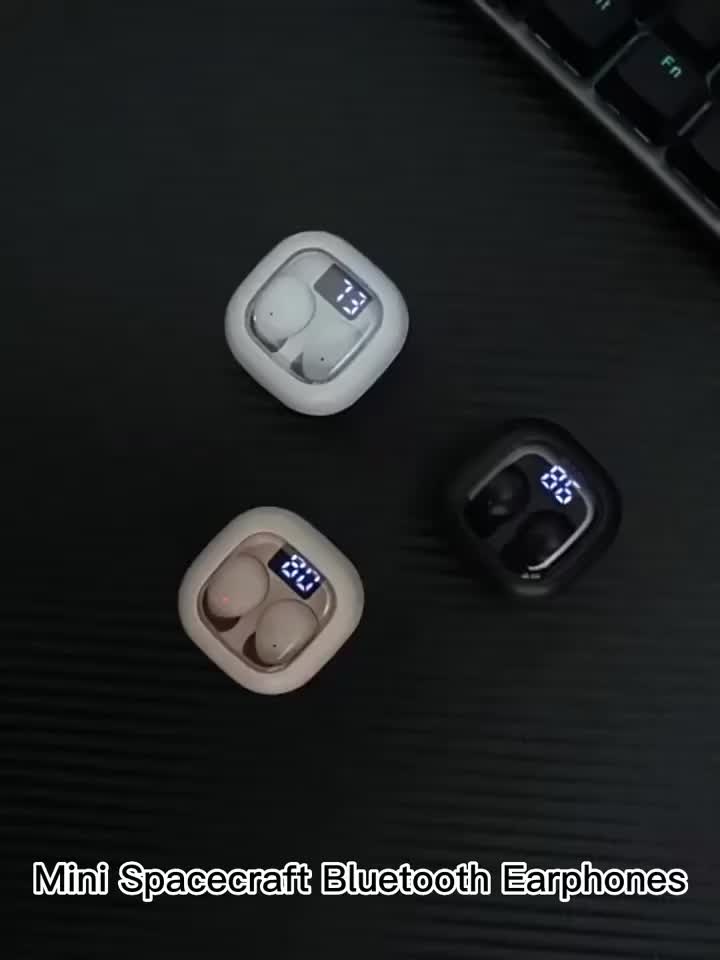 Headphone Bluetooth SK19 TWS In-Ear Earbud Tidur Tak Terlihat dengan Mikrofon dan Peredam Bising - Wireless, Bass