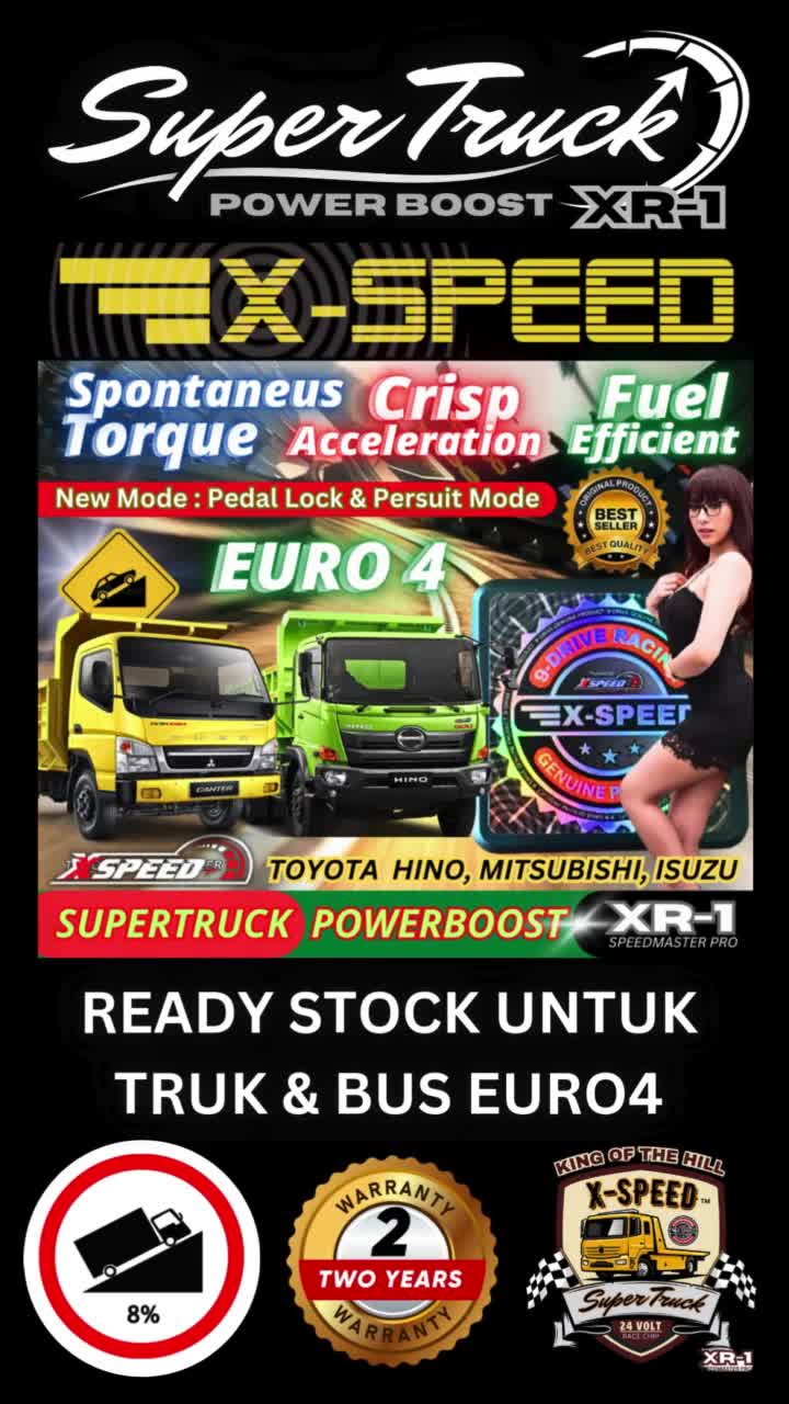 X Speed throttle controller Supertruck Canter Euro 4 truk bus Euro4 Hino Dutro Ranger Traga Giga Elf NMR NQR
