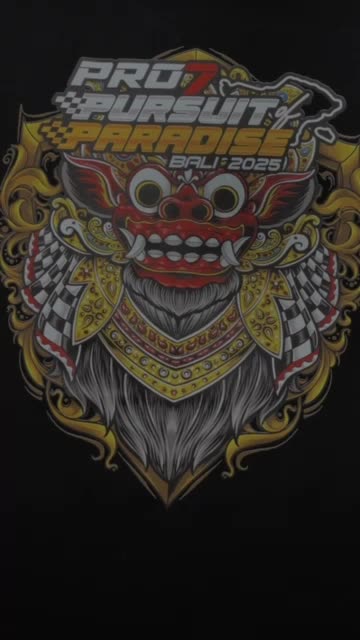 Kaos Pro7 Pursuit of Paradise Bali Barong dada kiri 2025