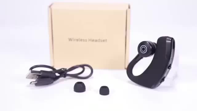 V9 Earphone wireless Business Earphones Bluetooth 5.0 Ear Hook TWS Wireless Headphones with Mic Hands-free Call Headset In-Ear HiFI Music headset