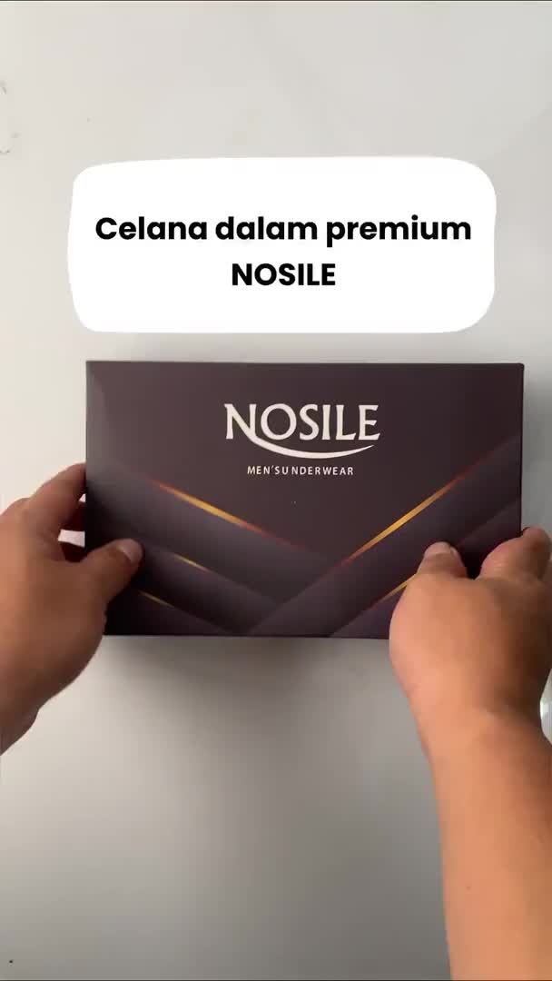 Nosile-Celana Dalam Pria Seamless ISI 4PCS | Underwear Pria Premium Quality
