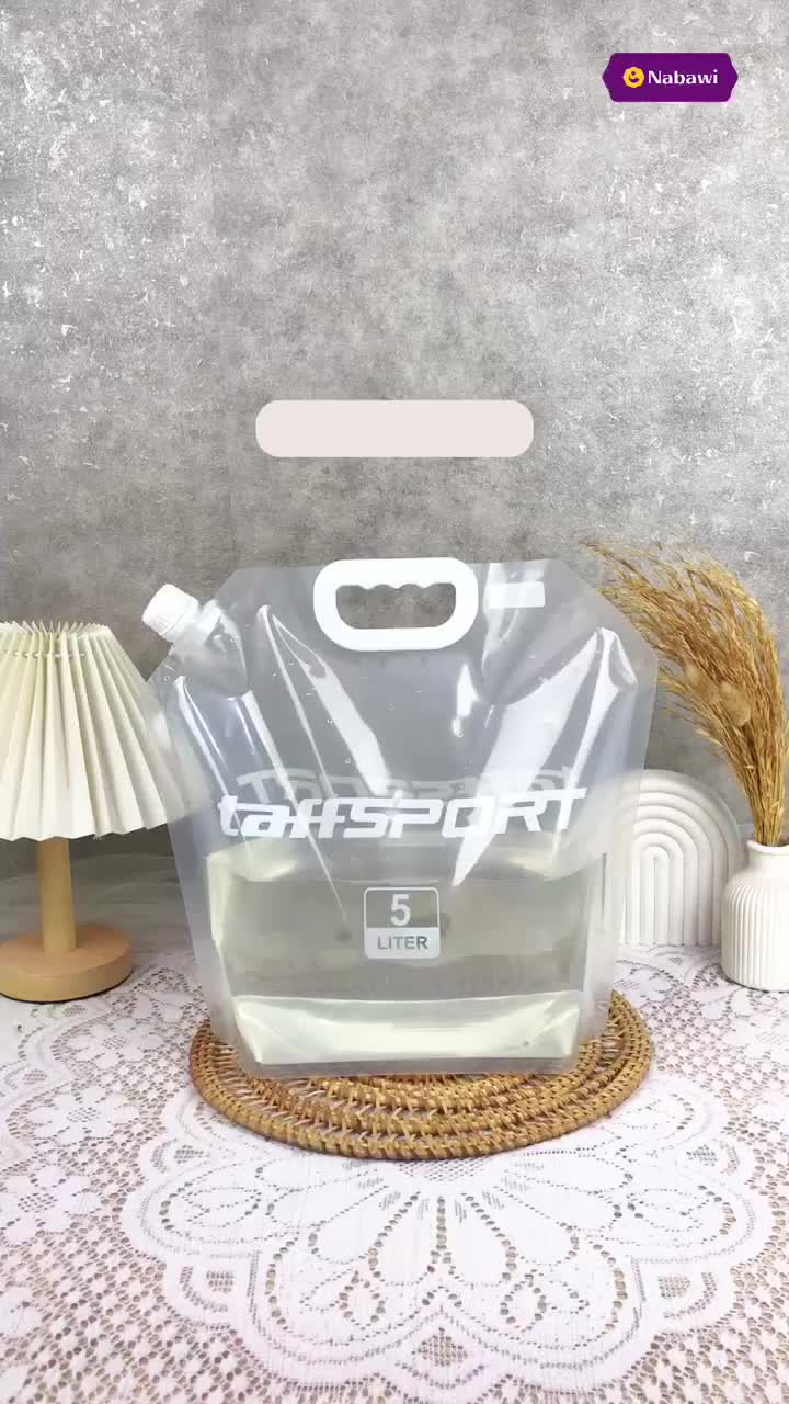Jerigen Lipat 5 Liter Jurigen Lipat Water Tank Portable Kantong Air Lipat Wadah Air Minum Camping Portable Perlengkapan Haji Umroh