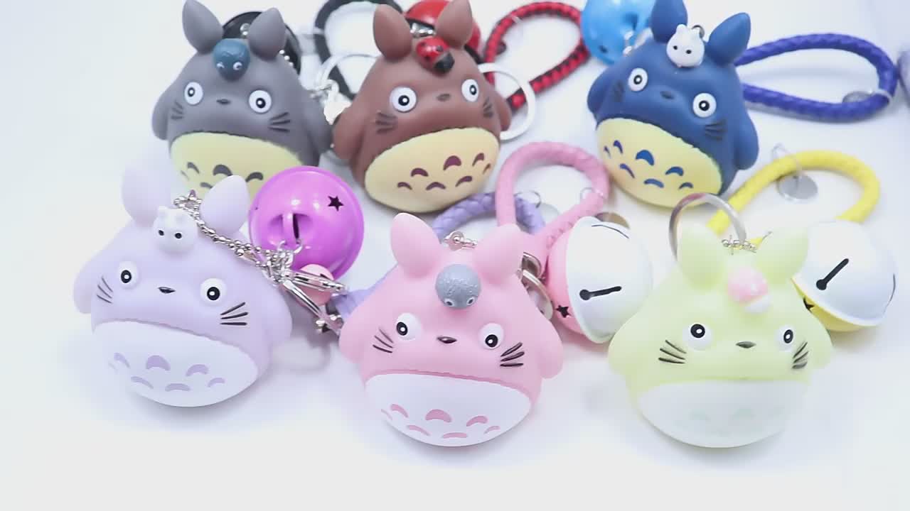 Totsworld Gantungan Kunci Totoro Lucu Chubby Keychain My Neighbor Totoro Ghibli