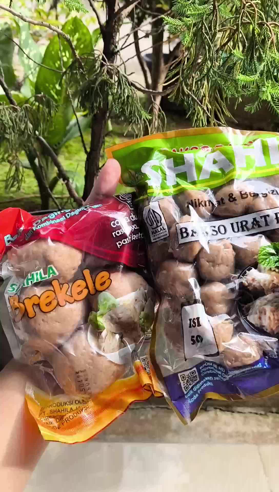 Paket Bundling 2 In 1 BAKSO SHAHILA URAT ISI 50 + BAKSO JUMBO ISI 5 FROZEEN  BAKSO VIRAL Instan Food