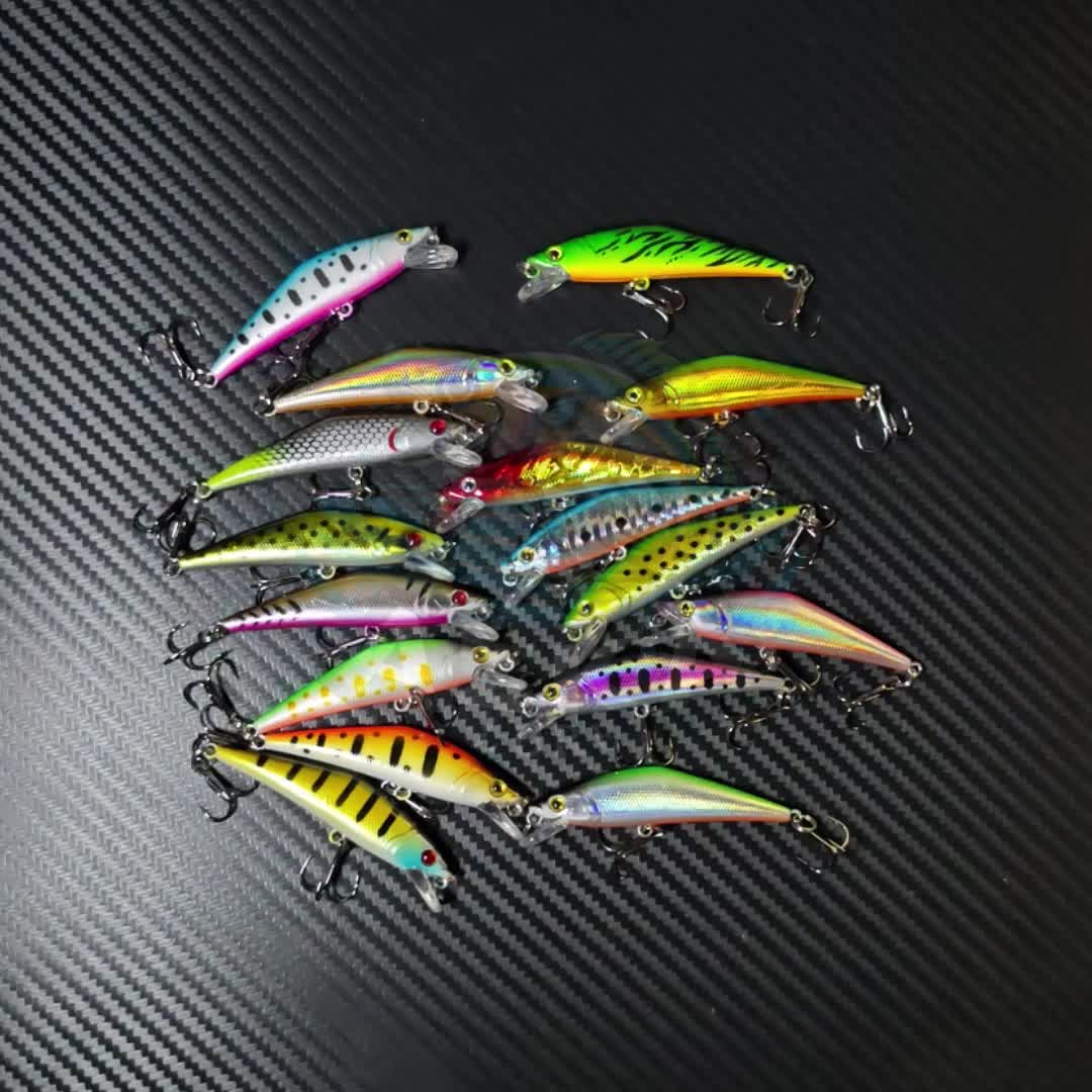 Umpan Pancing Minnow Sinking Long Casting Hard Bait Fishing 6.8cm / 5.2gram minnow Ikan Lure