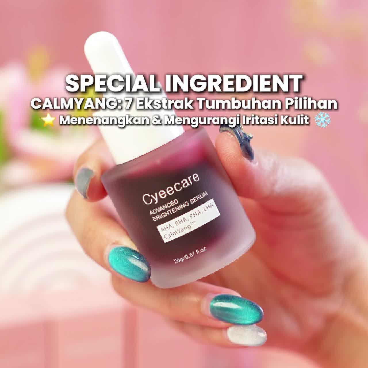 [BPOM COD]Cyeecare Peeling Solution 20gr. Serum 2PCS Eksfoliasi Kulit, Solusi Cepat Pori-Pori Besar. Niacinamide Hydrating Vitamin Bersihkan Aging AHA BHA PHA LHA Essence Kering Mencerahkan
