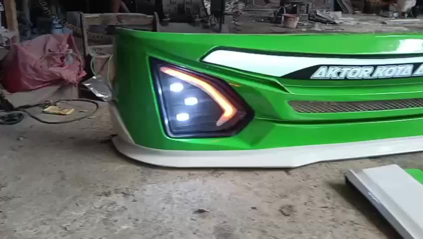 Bemper truk jb5 bahan fiberglass