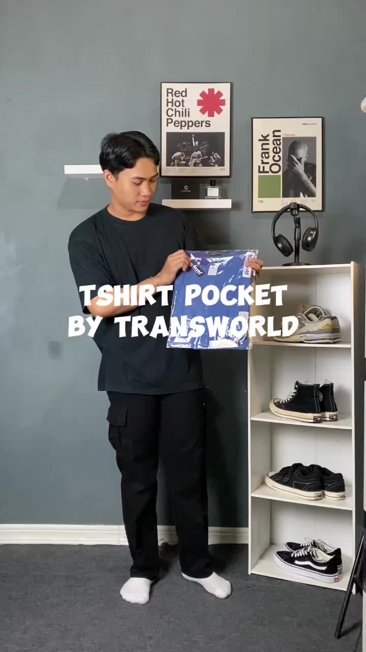 Transworld T Shirt Kaos Pocket Basic Series