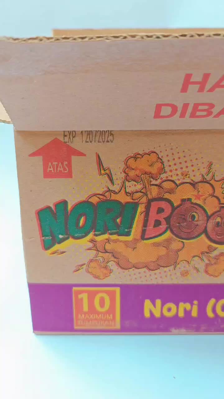 PAKET HEMAT NORI BOOM  MIX 5 RASA (1 DUS) 5 BOX