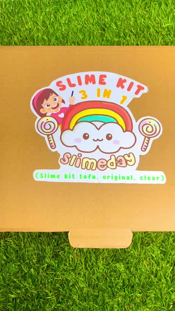 [Promo] Slime Kit 3 in 1 [Termurah] mainan anak Squishy Toys